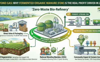 Beyond Gas: Why “Fermented Organic Manure” (FOM) is the Real Profit Driver in 2026
