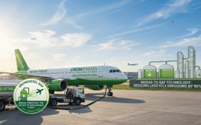 From Farm to Flight: Is Biogas the Secret to Decarbonizing the Skies?
