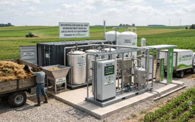 The Decentralized Biofuel Grid: Shifting from Mega-Plants to Distributed Networks