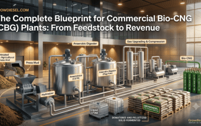 The Complete Blueprint for Commercial Bio-CNG (CBG) Plants: From Feedstock to Revenue