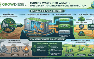 Turning Waste into Wealth: Why Decentralized Bio-Refineries Are the Future of Clean Energy