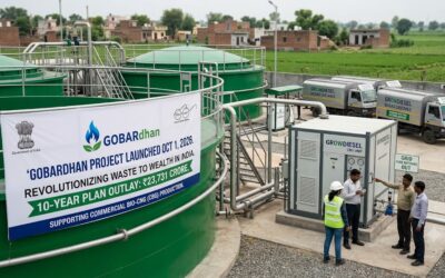 India Launches ₹23,731 Crore GOBARdhan Scheme: The New Era for Bio-CNG Developers